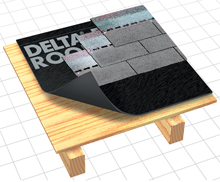 подкладочный ковердля битумной черепицы DELTA ROOF